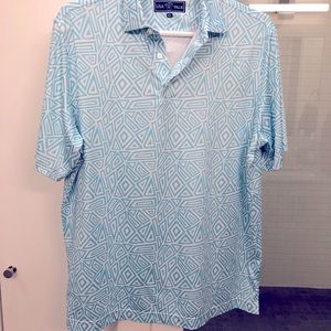 Funky design polo, Dri-fit material size XL